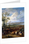 The Siege of Ypres, March 1678 by Adam Frans van der Meulen