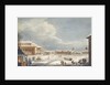 View of the Saint Petersburg Imperial Bolshoi Kamenny Theatre by Karl Ivanovich Kolmann