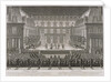 Jean-Baptiste Lullys opera Alceste being performed in the marble courtyard at the Palace of Versail by Jean Le Pautre