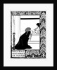How La Beale Isoud Nursed Sir Tristram. Illustration to the book Le Morte dArthur by Sir Thomas M by Aubrey Beardsley