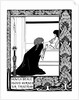 How La Beale Isoud Nursed Sir Tristram. Illustration to the book Le Morte dArthur by Sir Thomas M by Aubrey Beardsley