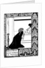 How La Beale Isoud Nursed Sir Tristram. Illustration to the book Le Morte dArthur by Sir Thomas M by Aubrey Beardsley