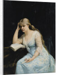 Young Woman Reading by Maria Konstantinovna Bashkirtseva