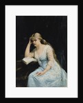 Young Woman Reading by Maria Konstantinovna Bashkirtseva