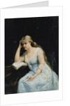 Young Woman Reading by Maria Konstantinovna Bashkirtseva