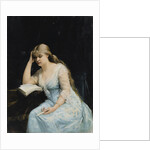 Young Woman Reading by Maria Konstantinovna Bashkirtseva