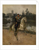 Equestrian portrait of the Emperor Alexander III at Gatchina by Nikolai Gustavovich Schilder