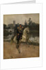 Equestrian portrait of the Emperor Alexander III at Gatchina by Nikolai Gustavovich Schilder