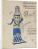 Costume design for the play The Martyrdom of St. Sebastian by Gabriele DAnnuzio by Léon Bakst