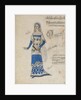 Costume design for the play The Martyrdom of St. Sebastian by Gabriele DAnnuzio by Léon Bakst