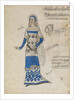 Costume design for the play The Martyrdom of St. Sebastian by Gabriele DAnnuzio by Léon Bakst