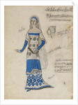 Costume design for the play The Martyrdom of St. Sebastian by Gabriele DAnnuzio by Léon Bakst