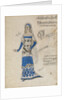 Costume design for the play The Martyrdom of St. Sebastian by Gabriele DAnnuzio by Léon Bakst