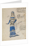 Costume design for the play The Martyrdom of St. Sebastian by Gabriele DAnnuzio by Léon Bakst