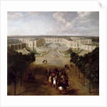 View of the Grand Trianon from the Avenue by Pierre-Denis II Martin