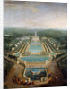 General view of the chateau and gardens at Marly, around 1724 by Pierre-Denis II Martin