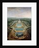 General view of the chateau and gardens at Marly, around 1724 by Pierre-Denis II Martin