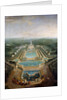 General view of the chateau and gardens at Marly, around 1724 by Pierre-Denis II Martin