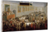 Feast given after the Coronation of Louis XV at the Palais Archiepiscopal in Rheims, 25th October 17 by Pierre-Denis II Martin