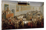 Feast given after the Coronation of Louis XV at the Palais Archiepiscopal in Rheims, 25th October 17 by Pierre-Denis II Martin