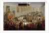 Feast given after the Coronation of Louis XV at the Palais Archiepiscopal in Rheims, 25th October 17 by Pierre-Denis II Martin