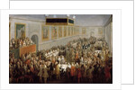 Feast given after the Coronation of Louis XV at the Palais Archiepiscopal in Rheims, 25th October 17 by Pierre-Denis II Martin