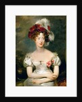Princess Caroline of Naples and Sicily, Duchesse de Berry by Sir Thomas Lawrence