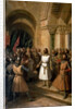 The election of Godfrey of Bouillon as the King of Jerusalem on July 23, 1099 by Federico de Madrazo y Kuntz