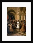 The election of Godfrey of Bouillon as the King of Jerusalem on July 23, 1099 by Federico de Madrazo y Kuntz