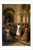 The election of Godfrey of Bouillon as the King of Jerusalem on July 23, 1099 by Federico de Madrazo y Kuntz