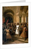 The election of Godfrey of Bouillon as the King of Jerusalem on July 23, 1099 by Federico de Madrazo y Kuntz