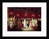 Marriage of Princess Victoria of Saxe-Coburg and Prince Louis, Duke of Nemours at Saint-Cloud, 27 Ap by Henri Félix Emmanuel Philippoteaux