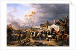 General De la Morlière Receiving The Surrender Of Antwerp 29th November 1792 by Henri Félix Emmanuel Philippoteaux