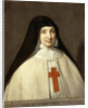 Portrait of Angélique Arnauld, Abbess of the Abbey of Port-Royal by Philippe de Champaigne