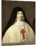Portrait of Angélique Arnauld, Abbess of the Abbey of Port-Royal by Philippe de Champaigne