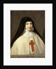 Portrait of Angélique Arnauld, Abbess of the Abbey of Port-Royal by Philippe de Champaigne