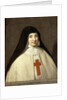 Portrait of Angélique Arnauld, Abbess of the Abbey of Port-Royal by Philippe de Champaigne