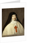Portrait of Angélique Arnauld, Abbess of the Abbey of Port-Royal by Philippe de Champaigne