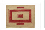 Ceiling plan for the Red Theatre, Leningrad by Kasimir Severinovich Malevich
