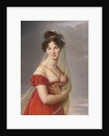 Portrait of Aglae Angelique Gabrielle de Gramont, wife of General Alexander Lvovich Davy by Marie Louise Elisabeth Vigée-Lebrun
