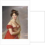 Portrait of Aglae Angelique Gabrielle de Gramont, wife of General Alexander Lvovich Davy by Marie Louise Elisabeth Vigée-Lebrun