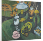 Still life with lamp by Ernst Ludwig Kirchner