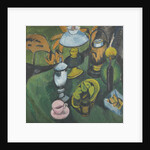 Still life with lamp by Ernst Ludwig Kirchner