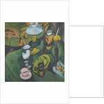 Still life with lamp by Ernst Ludwig Kirchner