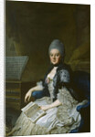 Duchess Anna Amalia of Brunswick-Wolfenbüttel by Johann Georg Ziesenis the Younger