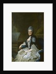 Duchess Anna Amalia of Brunswick-Wolfenbüttel by Johann Georg Ziesenis the Younger