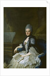 Duchess Anna Amalia of Brunswick-Wolfenbüttel by Johann Georg Ziesenis the Younger