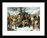 Maréchal de Turenne Asleep on the Eve of the Battle of Turckheim by Charles-Jacques Lebel