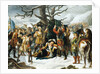 Maréchal de Turenne Asleep on the Eve of the Battle of Turckheim by Charles-Jacques Lebel
