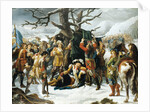 Maréchal de Turenne Asleep on the Eve of the Battle of Turckheim by Charles-Jacques Lebel